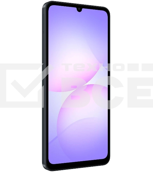 Смартфон Samsung Galaxy A07 4/128Gb, черный