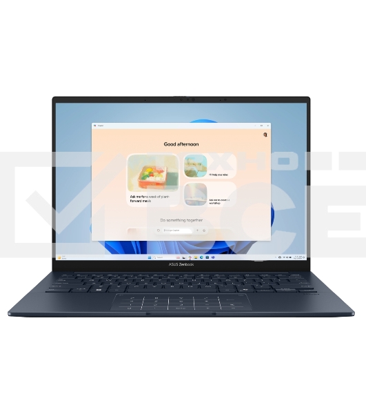 Ноутбук ASUS Zenbook 14 Special UX3405CA-PP679 Intel Core Ultra 9 285H/LPDDR5X 32Gb/1Tb SSD/Intel Arc Graphics/14' 3K (2880 x 1800) OLED 16:10,WiFi 7+BT 5.4/Without OS/1.20 kg/Ponder Blue