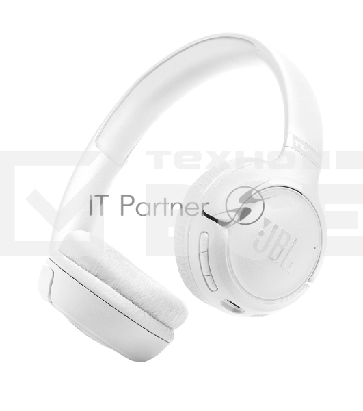 Наушники накладные JBL Tune 530BT беспроводные bluetooth оголовье белый