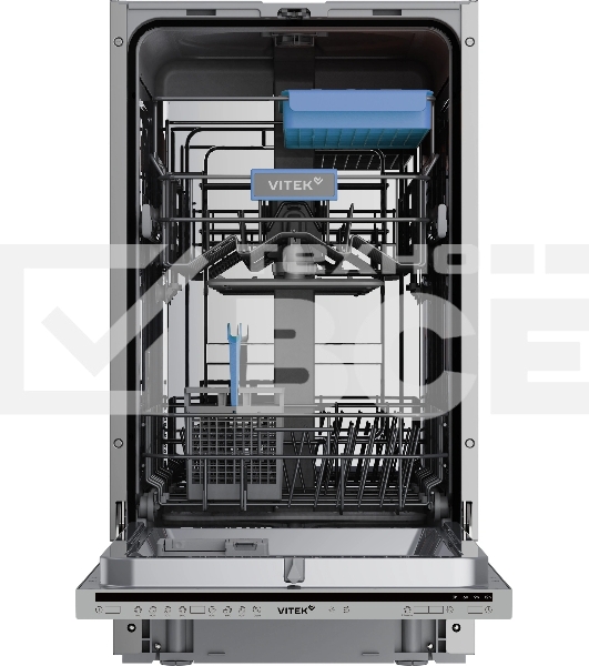 Посудомоечная машина встраив. Vitek VT-BD411 2100Вт узкая