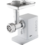 Мясорубка электрическая Haier HG-700 белый, 1900 Вт, 3.0 кг/мин, реверс, защита от перегрузки, металлический лоток, насадки - 5, фото 1