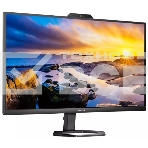 Монитор 27' Philips 27E1N50HE IPS 2560x1440, 75 Гц, 4 мс, 16:9, 300 кд/м², HDMI 1.4, DP 1.2, USB-C, USB Hub, 3.5 Jack, динамики (2×3 Вт), веб-камера, FreeSync, черный, фото3