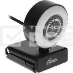 Веб-камера Ritmix RVC-250 2592x1944, 30 кадр/с, USB Type-A, микрофон, автоматическая фокусировка, универсальное крепление, фото7