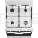 Плита газовая Darina S GM 441 001 W белый/черный, конфорок 4 шт, духовка 50 л, 50 см x 85 см x 51 см, фото4