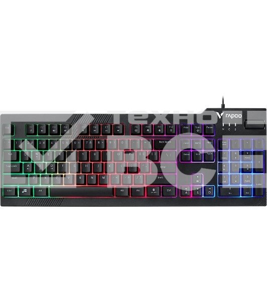 Клавиатура Rapoo V50S проводная, USB Type-A, чёрный