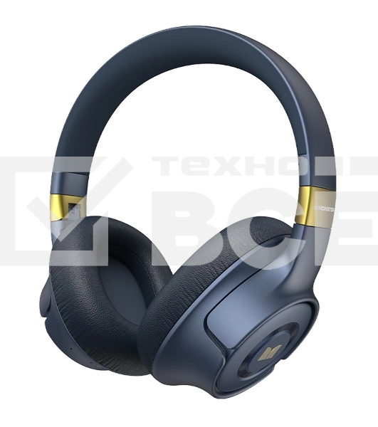 Беспроводные наушники MONSTER Persona SE ANC синий, полноразмерные, Bluetooth, активное шумоподавление, до 70 ч