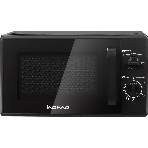 Микроволновая печь home HMM207DB черный, 20 л, 700 Вт, переключатели - поворотный механизм, фото 1