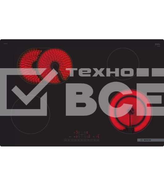 Варочная поверхность Bosch PKN811FP2E черный