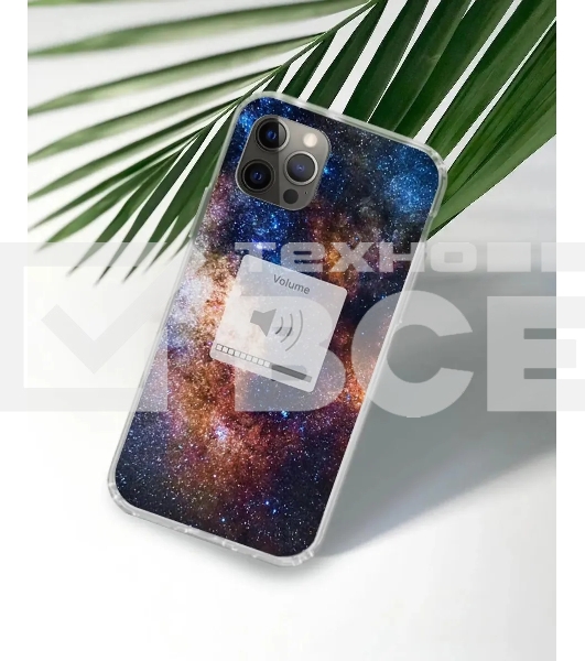 Чехол (клип-кейс) GRESSO Air, для Apple iPhone 12/12 Pro, черный/рисунок gr17aaae9062