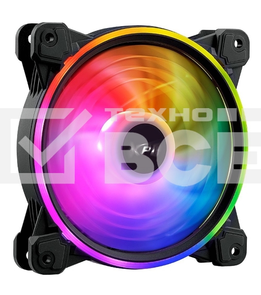 Вентилятор для корпуса ADATA XPG HURRICANE 140 PWM ARGB черный, 140 мм, пластик, 1800 об/мин, 28.1 дБ, 4 pin