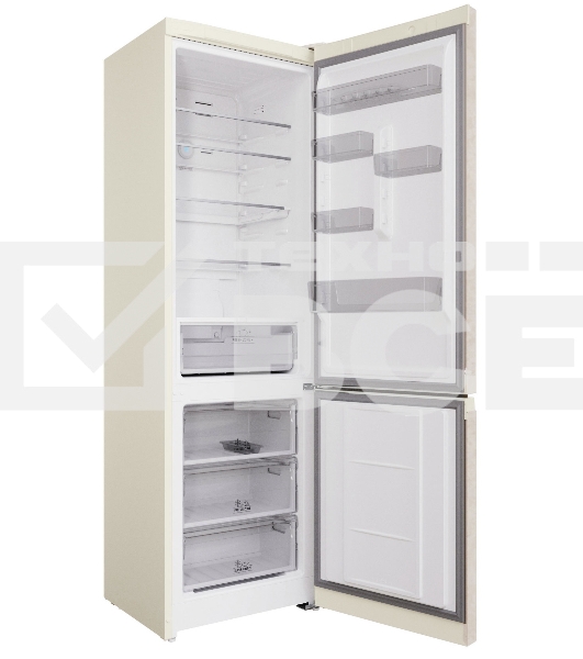 Холодильник Hotpoint HT 7201I AB O3 мраморный двухкамерный 239/83л морозилка снизу, No Frost