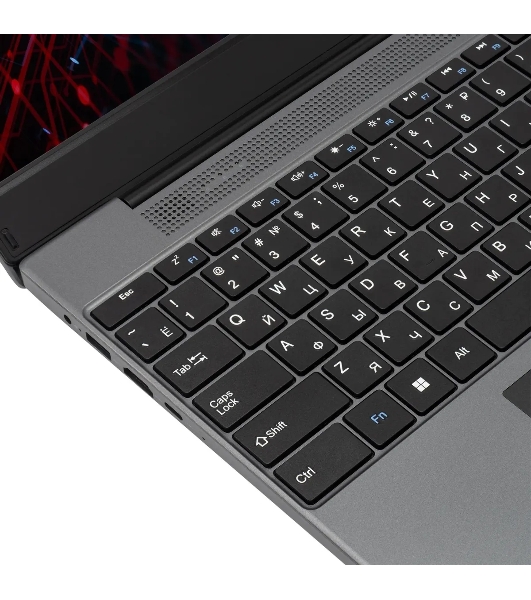 Ноутбук IRU Калибр 15PH Ryzen 5 5500U 8Gb SSD256Gb AMD Radeon Rx Vega 7 15.6' IPS FHD (1920x1080) Free DOS black WiFi BT Cam 4350mAh (2054000)