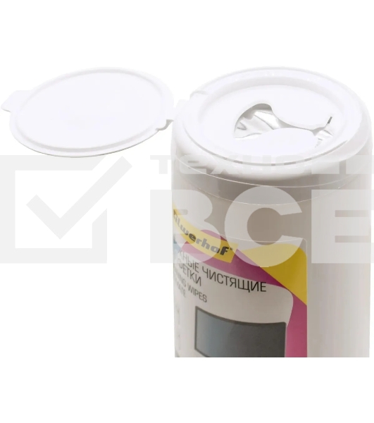 Салфетки Silwerhof Ultimate для экранов мониторов/плазменных/ЖК телевизоров/ноутбуков туба 100 шт влажных