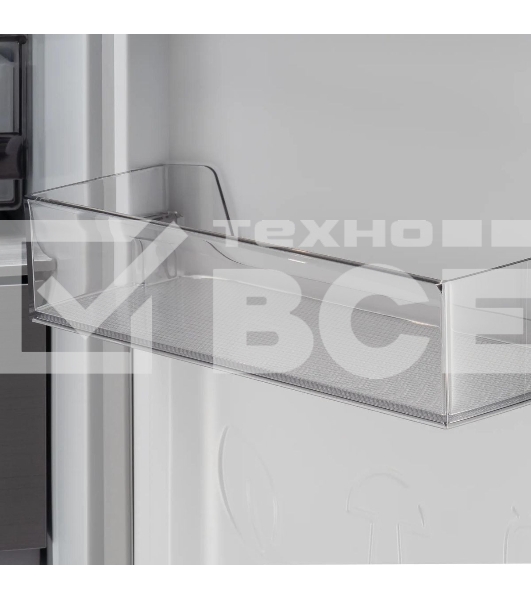 Холодильник Hyundai CM55043F черный стекло 3-хкамерн, 354/186, морозилка снизу, No Frost, Side by Side
