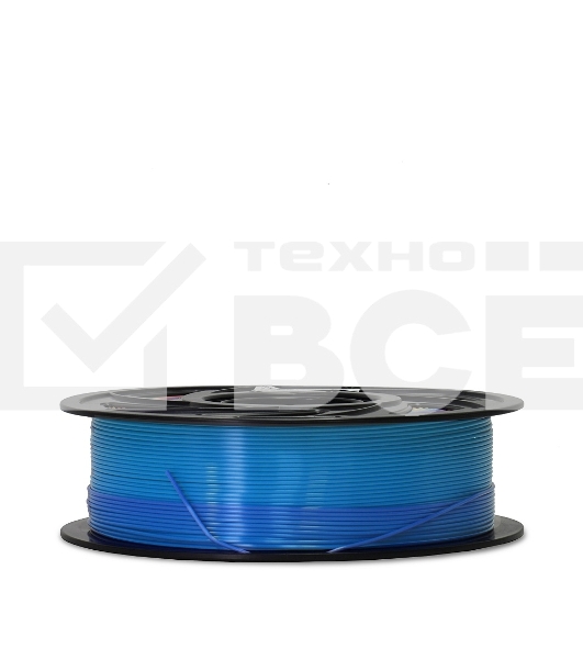 Филамент Crown Micro CM-FILPLAST014PBY PLA Silk тройной 1.75 1кг пурпурный-синий-фл.жёлтый