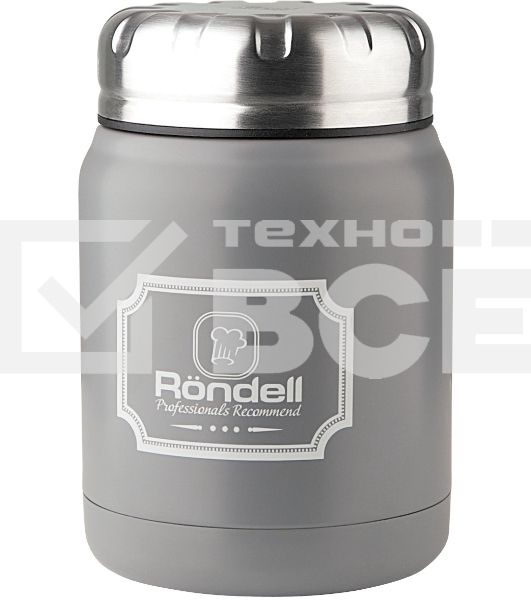 Термос для еды Rondell RDS-941 Grey Picnic 0,5 л