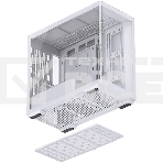 Корпус без блока питания JONSBO D300, Mini-Tower, TG, no fan, 2xUSB-A 3.2 + 1xUSB-C 3.2, mATX, mITX White, фото33