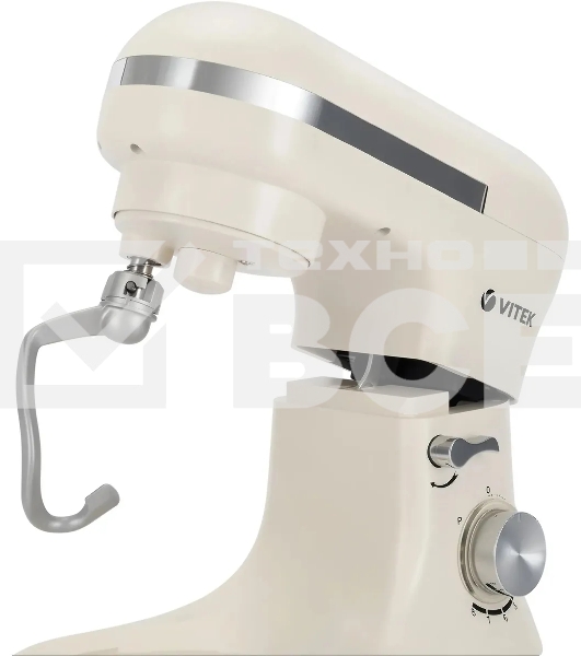 Миксер планетарный Vitek VT-PM0110 1500Вт кремовый