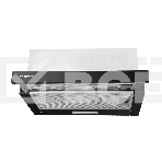 Вытяжка встраиваемая Centek CT-1840-50 черный, 50 см, 600 куб. м/ч, 52 дБ, фото3