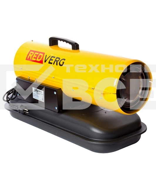 Тепловая пушка дизельная RedVerg RD-DHD20T 2000Вт желтый/черный