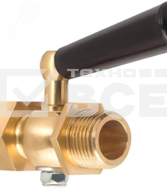 Кран трехходовой для манометра М20х1.5 ВН с фторопластовой прокладкой и натяжной гайкой