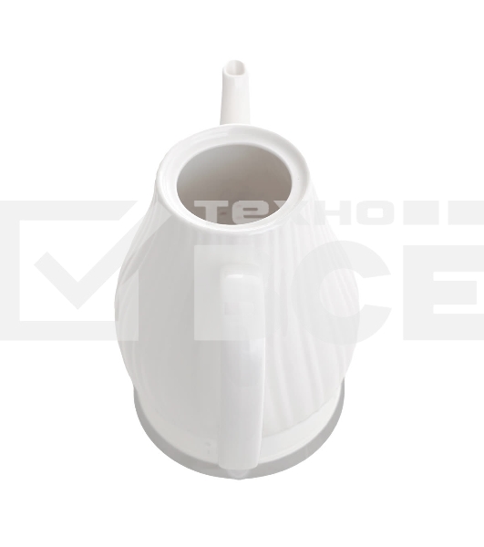 Чайник электрический Centek CT-0064 2.0л, 2150W, супербелая керамика, рельефный корпус