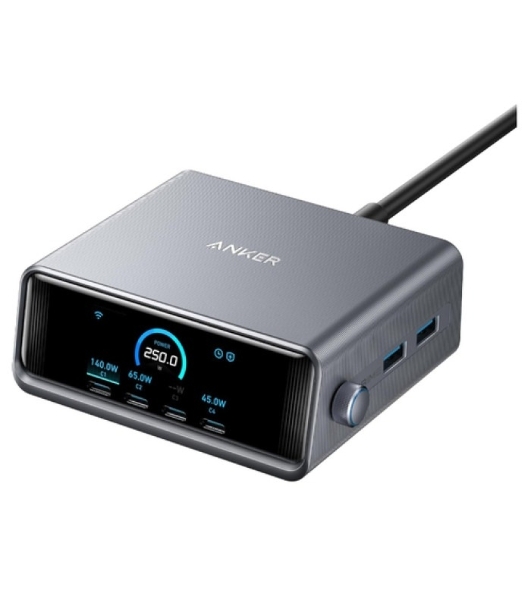 Сетевое зарядное устройство Anker Prime Charger 250W 6 Ports GaNPrime