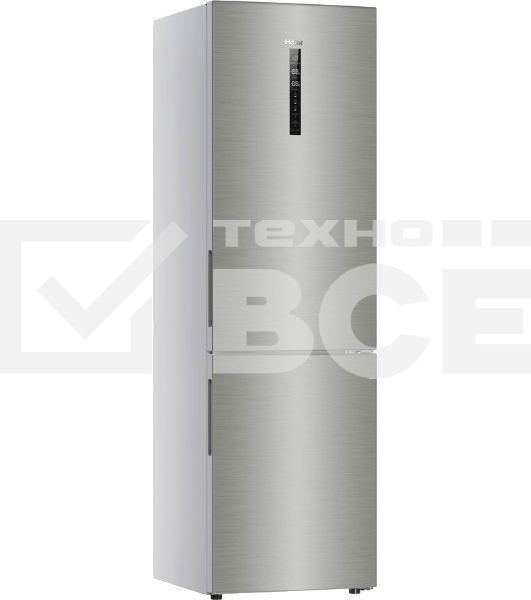 Холодильник Haier C2F637CFMVU1 серебристый двухкамерный 278/108л морозилка снизу, No Frost