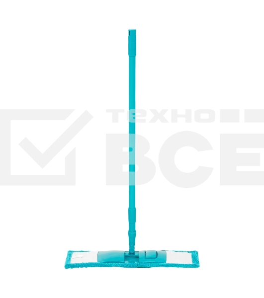Швабра Home Palisad 120 см с пластик. складной подошвой, насадка из микрофиб, рукоятка телескоп.