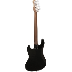 Бас-гитара STAGG SBJ-30 BLK 4-х струнная форма Jazz Bass, корпус павловния, гриф клен, накладка грифа палисандр, 20 ладов, мензура 867 мм, колки никелированные, бридж JB Classic, звукосниматели 2xJB, регуляторы 2x громкости, 1x тона, цвет черный, фото4