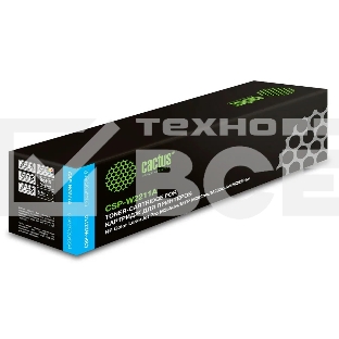 Картридж лазерный Cactus CSP-W2211A голубой (1250стр.) для HP M255/MFP M282/M283