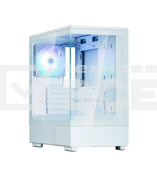 Компьютерный корпус ZALMAN P10, MATX, WHITE, WINDOW, 2x3.5