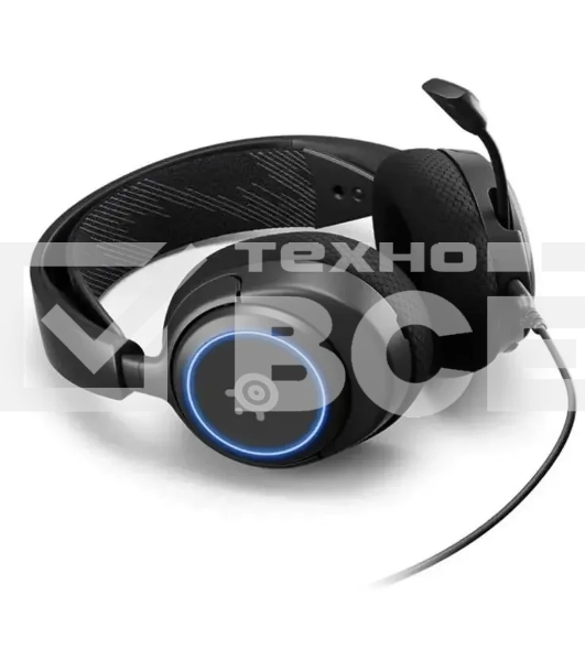 Наушники с микрофоном Steelseries Arctis Nova 3 черный 1.2м накладные оголовье (61631)