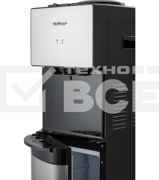 Кулер Hotfrost V400BS напольный компрессорный серебристый/черный