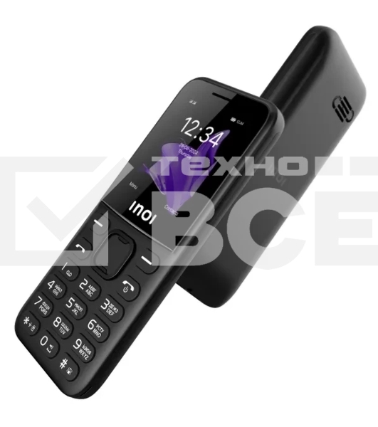 Мобильный телефон INOI 140 Classic Lite 4G черный