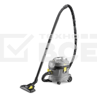 Пылесос Karcher T 11/1 Classic *EU желтый/серый, 850 Вт, уборка сухая, пылесборник контейнер/мешок, 11 л