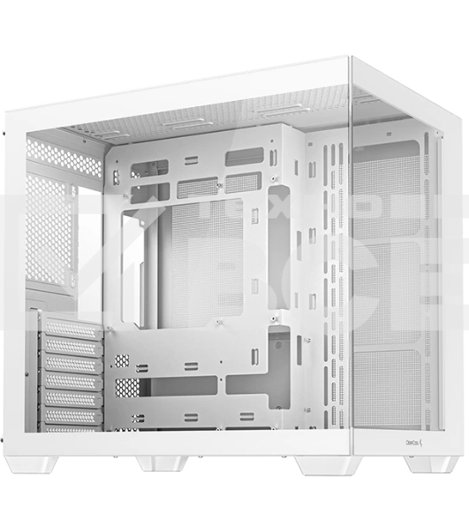 Компьютерный корпус Deepcool CG530 WH белый без БП ATX 2x120мм 2x140мм 2xUSB2.0 1xUSB3.0 audio bott PSU