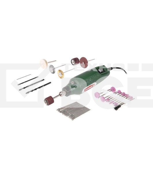 Дрель (мини) Haммer MD050A 12В 1-3.2мм 15000об/мин + аксессуары 80шт, в блистере