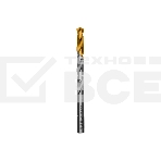 Сверло спиральное по металлу Denzel 9 x 125мм, Р6М5, Golden Tip, фото6