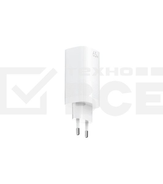 Сетевое зарядное устройство OLMIO 2Type-C/USB, 65W, 6A, QuickCharge3.0, PowerDelivery3.0, GAN