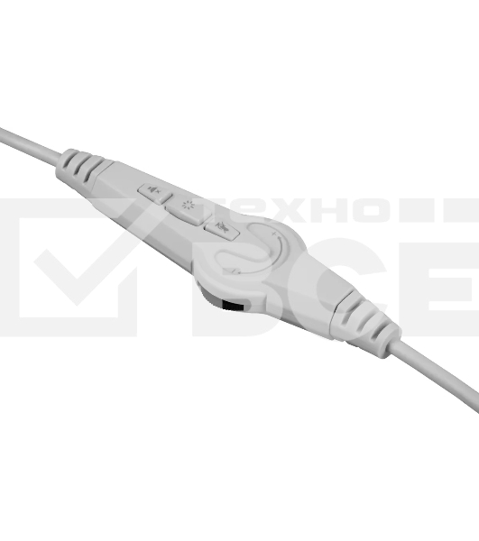 Игровая гарнитура Defender Glitch белый, RGb