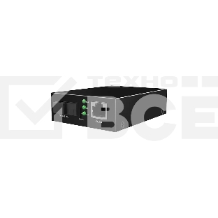 Медиаконвертер одномодовый Tenda TFC300A, RJ-45x1 Гбит/с, SCx1 Гбит/с, до 3 км