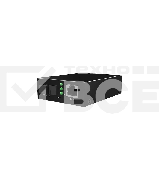 Медиаконвертер одномодовый Tenda TFC300A, RJ-45x1 Гбит/с, SCx1 Гбит/с, до 3 км