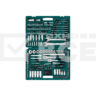 Набор KRAFTOOL X Drive, 216 предм., (1/2″+3/8″+1/4″), Универсальный набор инструмента (27888-H216)