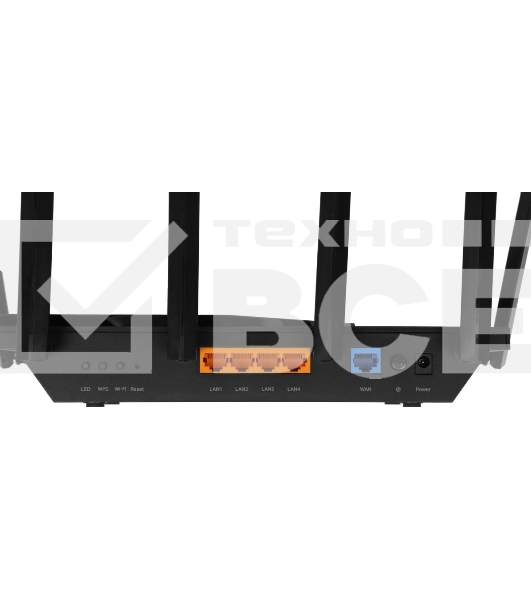 Роутер TP-Link Archer AX73 AX5400 Dual Band Wireless Gigabit Router, 1.5 GHz Tri-Core CPU, 1 GE WAN + 4 GE LAN ports, 1× USB 3.0 Port, support 1024-QAM, OFDMA, MU-MIMO, Airtime Fairness, Beamforming, 160MHz Channel Width, come with HomeShieldTM, support R