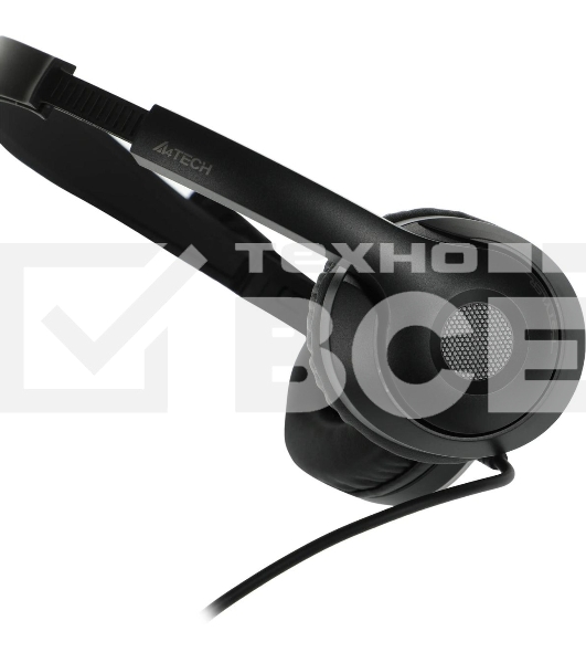 Гарнитура A4Tech FStyler FH100U чёрный, проводная, USB