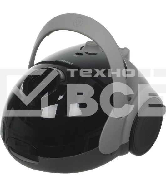 Пылесос Samsung VCC5241S3K/XEV черный/серый, 410/1800 Вт, уборка сухая, пылесборник мешок 2.4 л