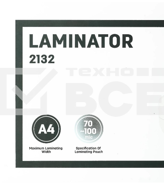 Ламинатор Deli E2132 A4 (70-100мкм) 22см/мин реверс