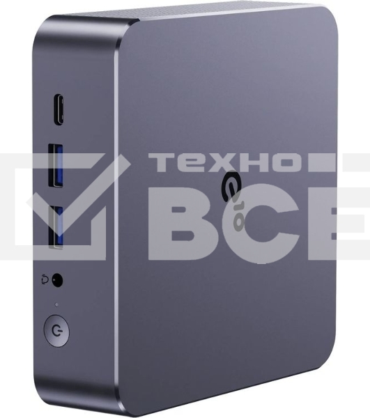 Неттоп Acer Gadget E10 ERBox Ryzen 7 8745HS (3.8) 16Gb SSD512Gb UHDG Windows 11 Pro 2xGbitEth WiFi BT 120W черный (1747236)