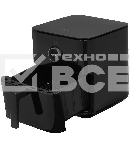 Аэрогриль Xiaomi Mi Smart Air Fryer 6.5L EU черный, 1800 Вт, 6.5 л, сенсор, 12 программ